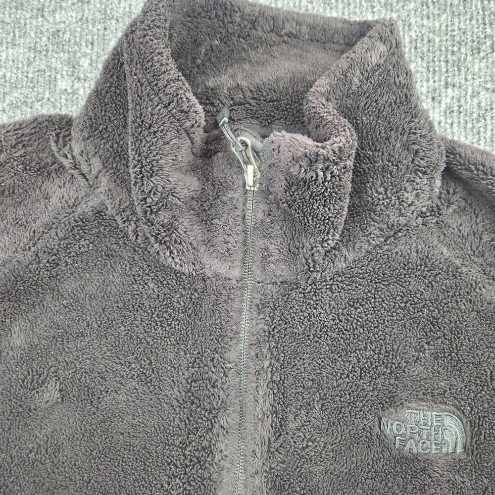 The North Face Osito Fleece Jacket Womens Medium Black Full Zip Gorpcore